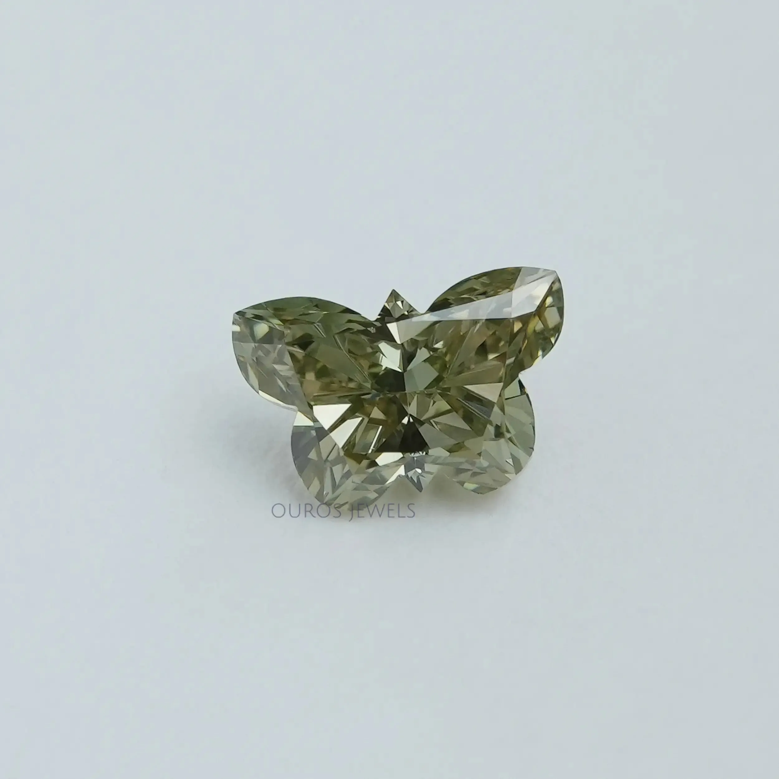 0.52 Carat Green Butterfly Lab Grown Diamond