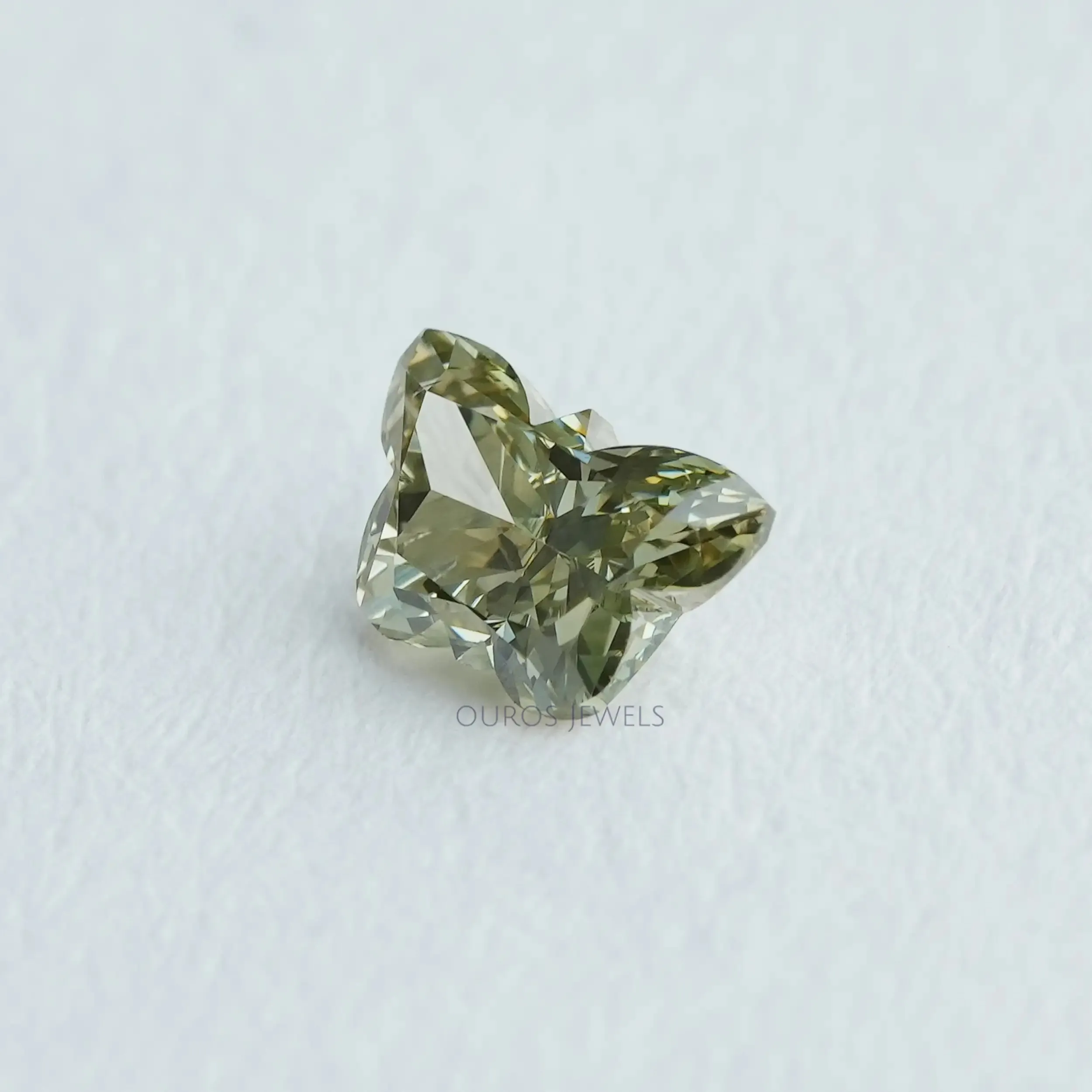 0.52 Carat Green Butterfly Lab Grown Diamond