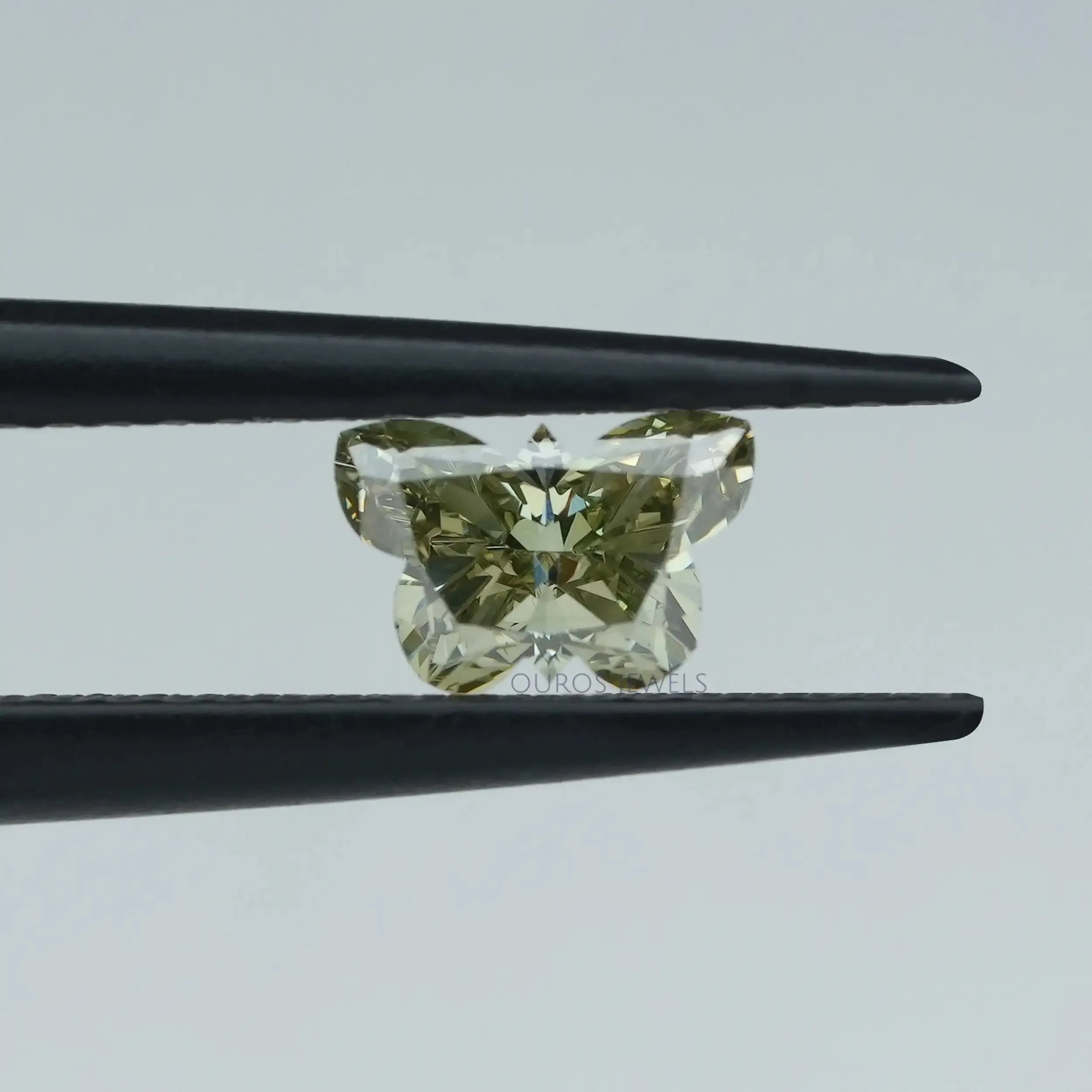 0.52 Carat Green Butterfly Lab Grown Diamond