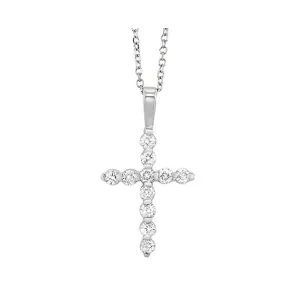 14KT WHITE GOLD DIAMOND (1CTW) PENDANT