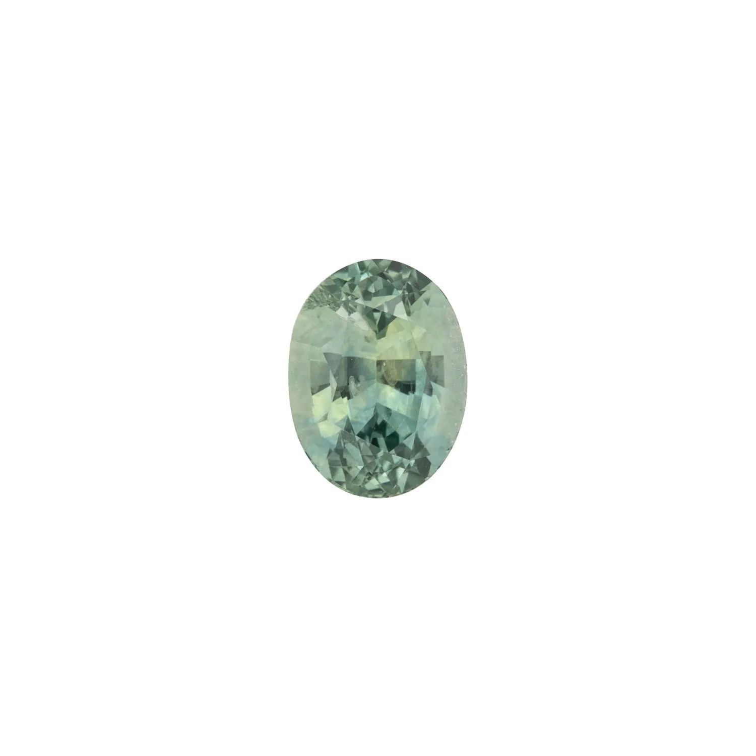 1.88ct Oval Cut Blue Green Montana Sapphire SO437