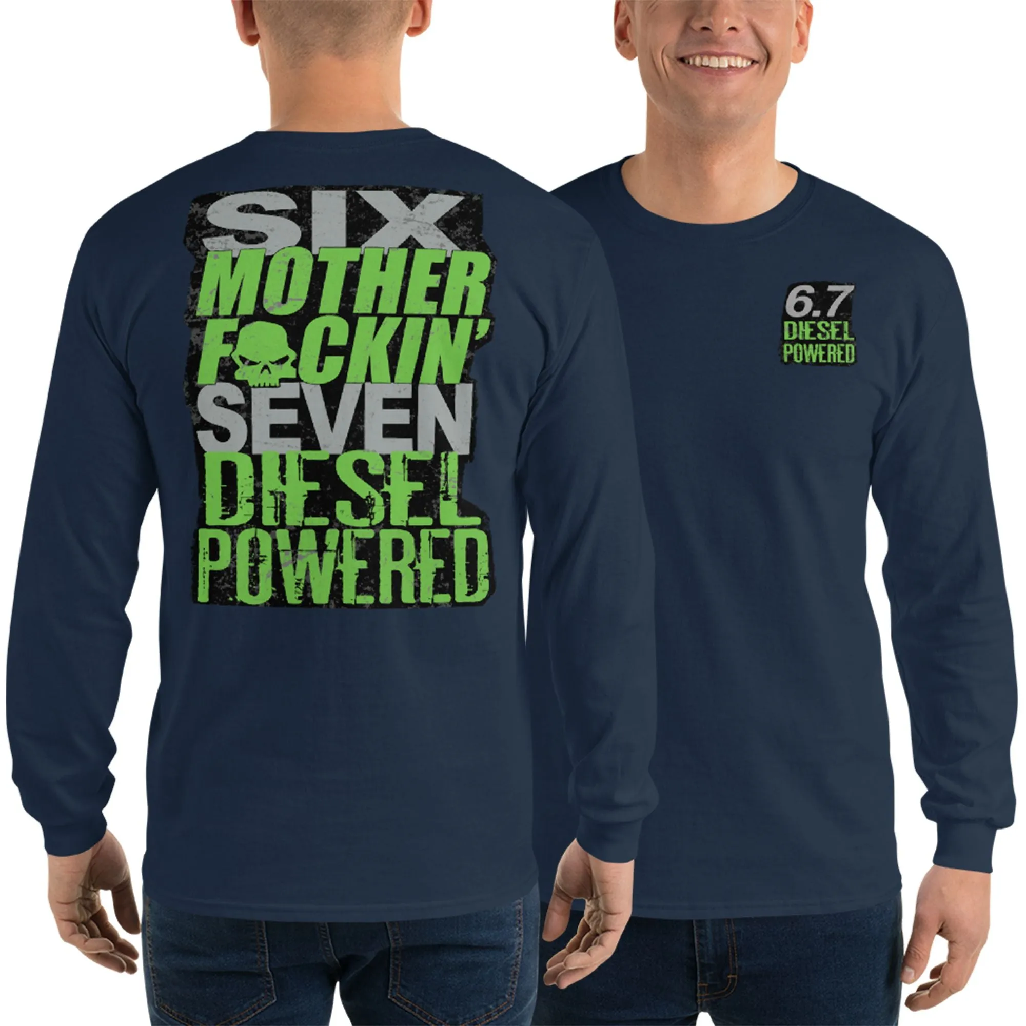 6.7 MF'N Diesel Engine Long Sleeve T-Shirt