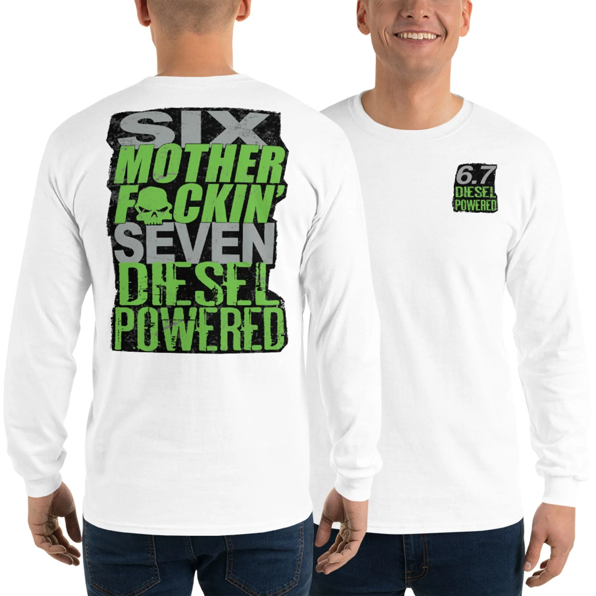 6.7 MF'N Diesel Engine Long Sleeve T-Shirt