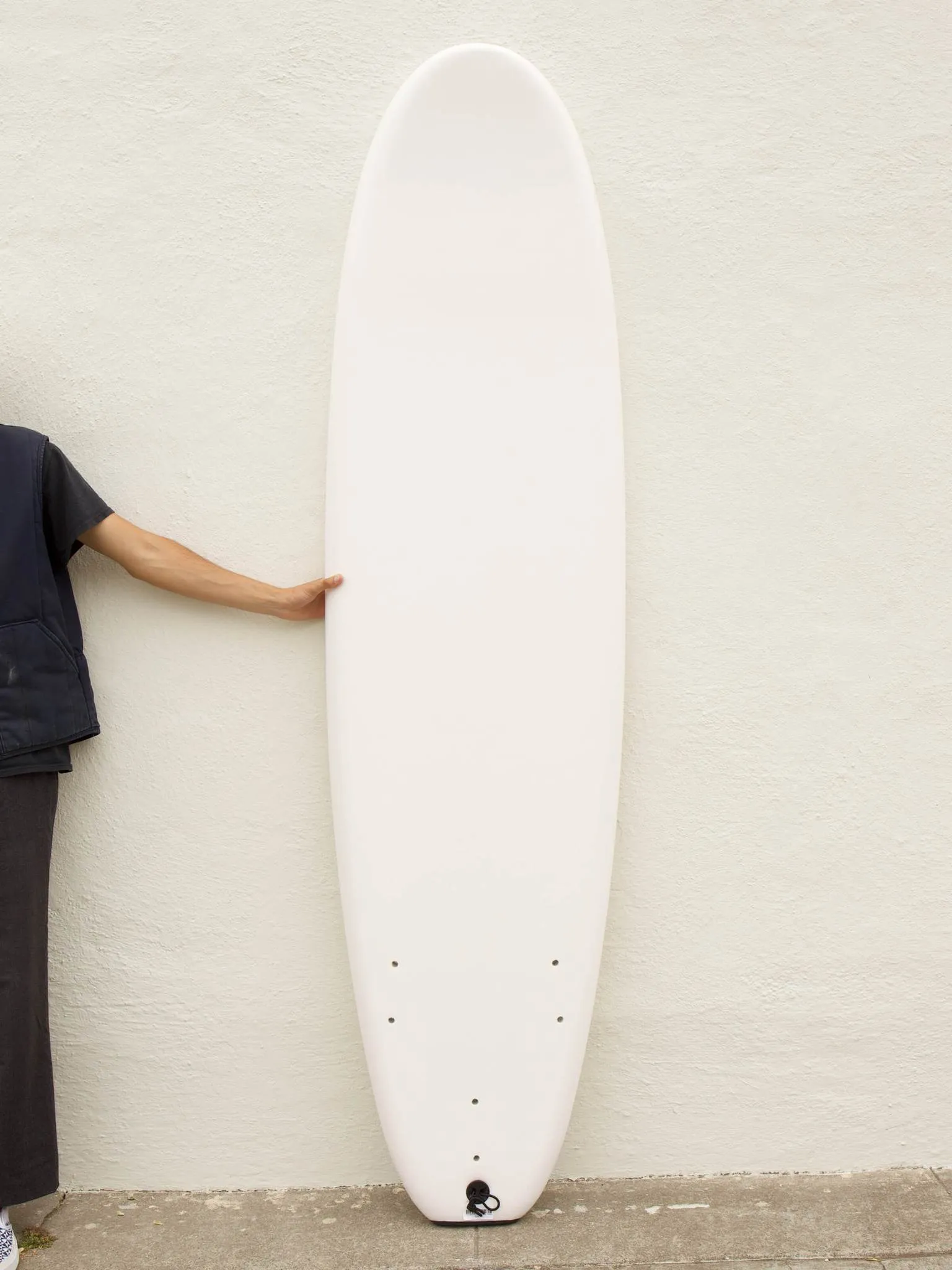 7'0 Catch Surf Log - Blank -White