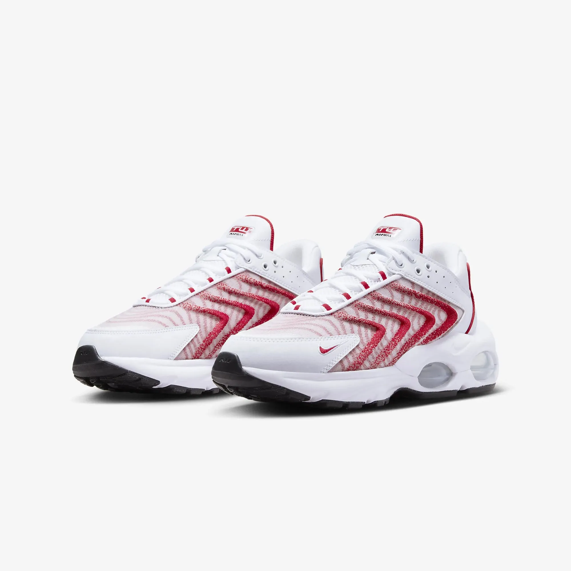 AIR MAX TW 'WHITE/UNIVERSITY RED-WHITE-BLACK