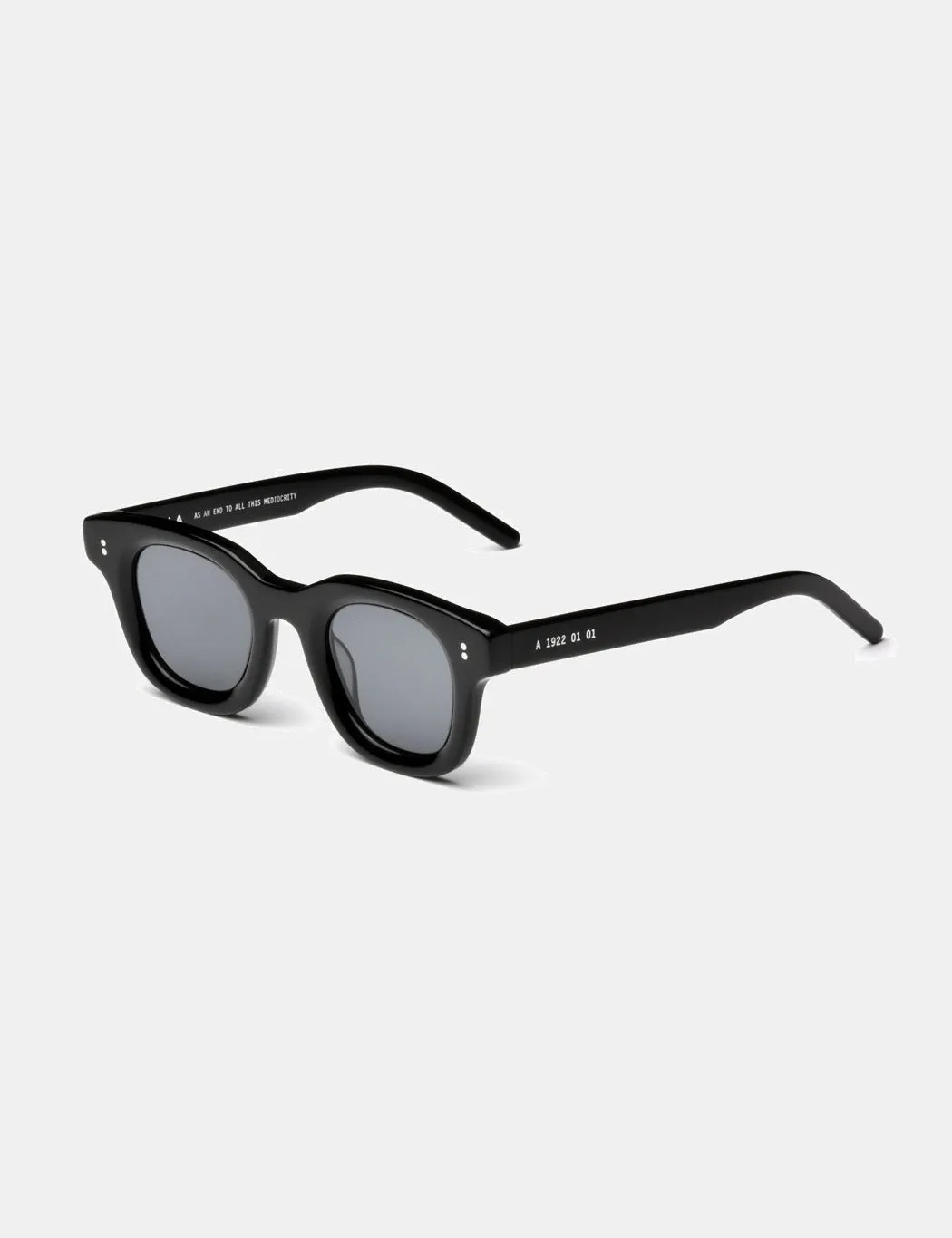 Akila Apollo Sunglasses - Black/Black Lens