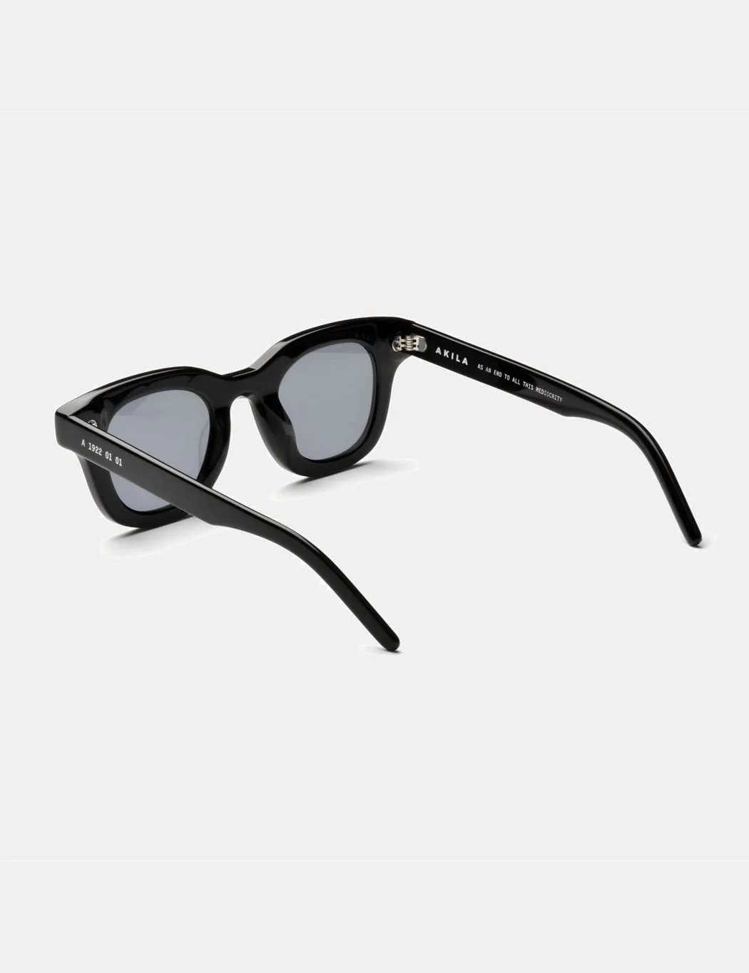 Akila Apollo Sunglasses - Black/Black Lens