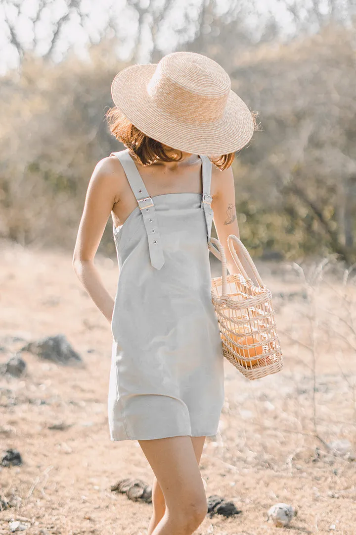 AKILA BUCKLE BASIC DRESS (SEAFOAM)