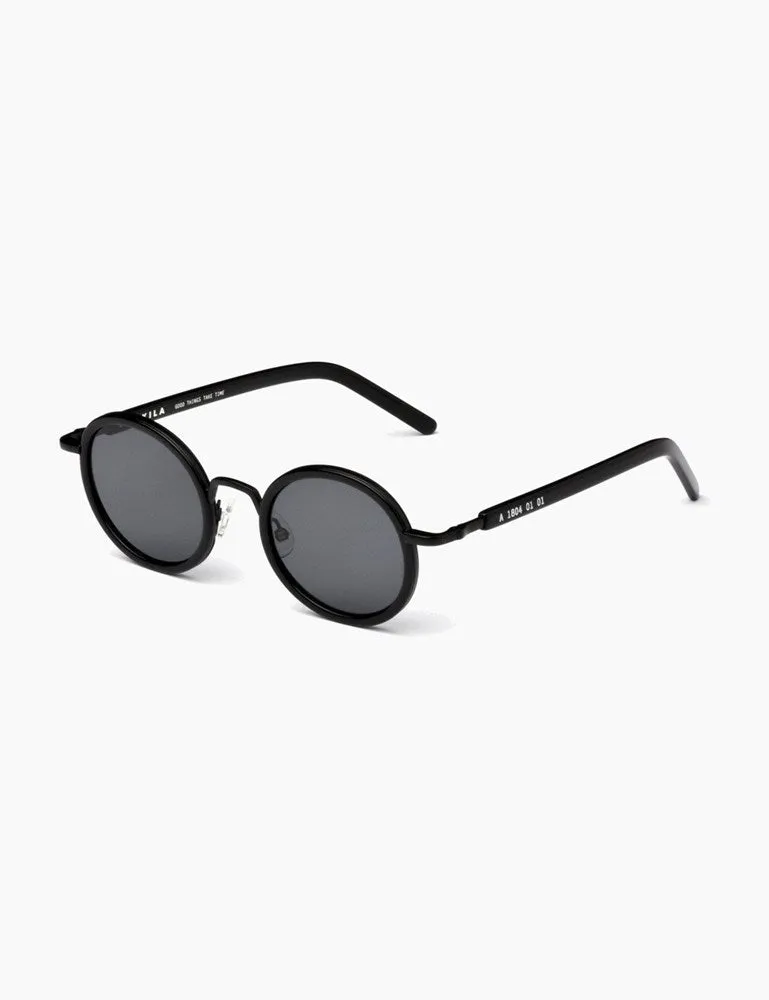 Akila Ethos Sunglasses - Black/Black Lens