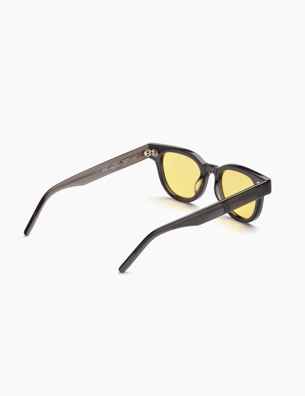 Akila Legacy Sunglasses - Onyx/Yellow Lens