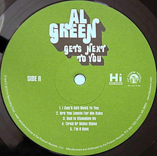 Al Green ~ Gets Next To You