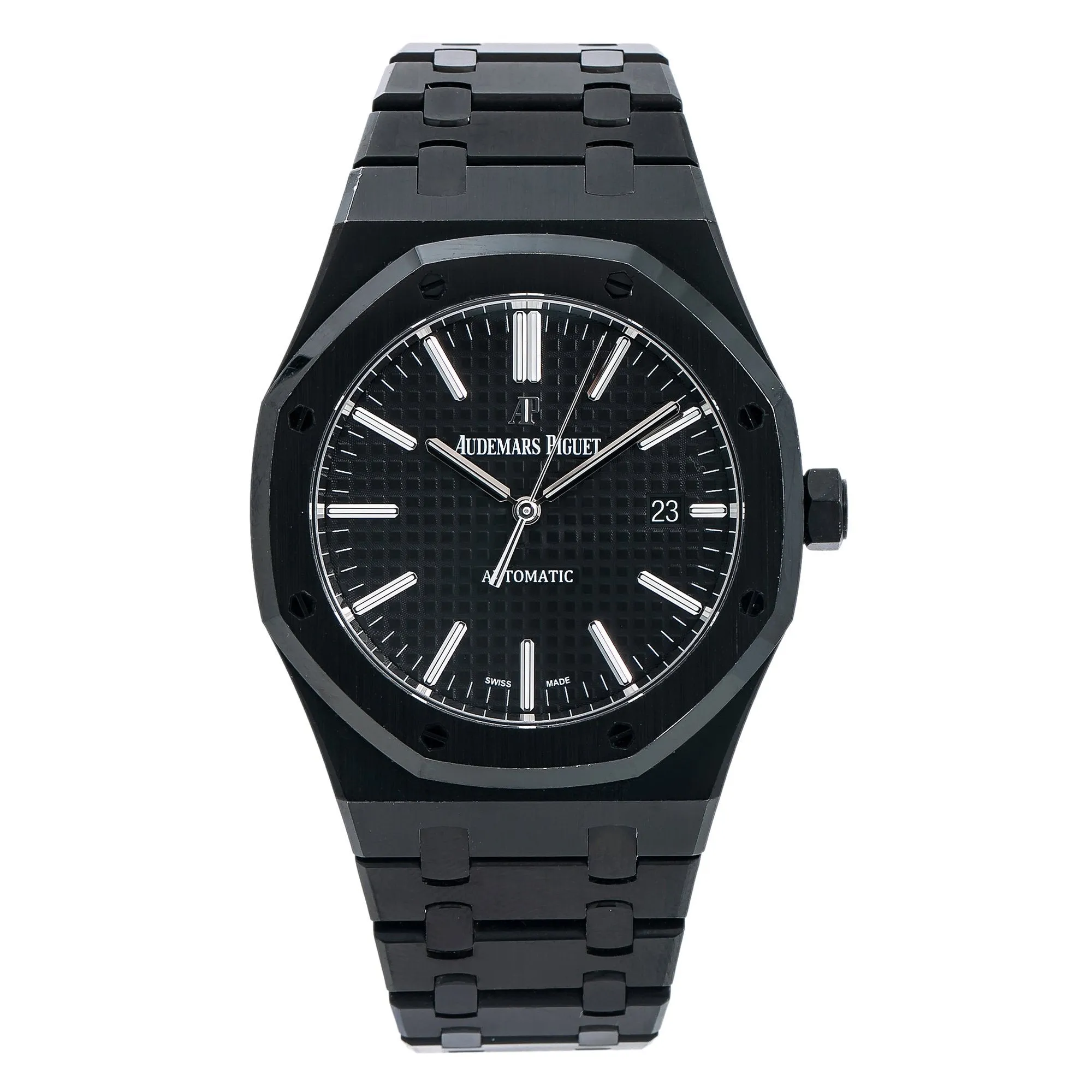 Audemars Piguet Royal Oak Selfwinding 15400ST 41MM Black Dial With Stainless Steel Bracelet