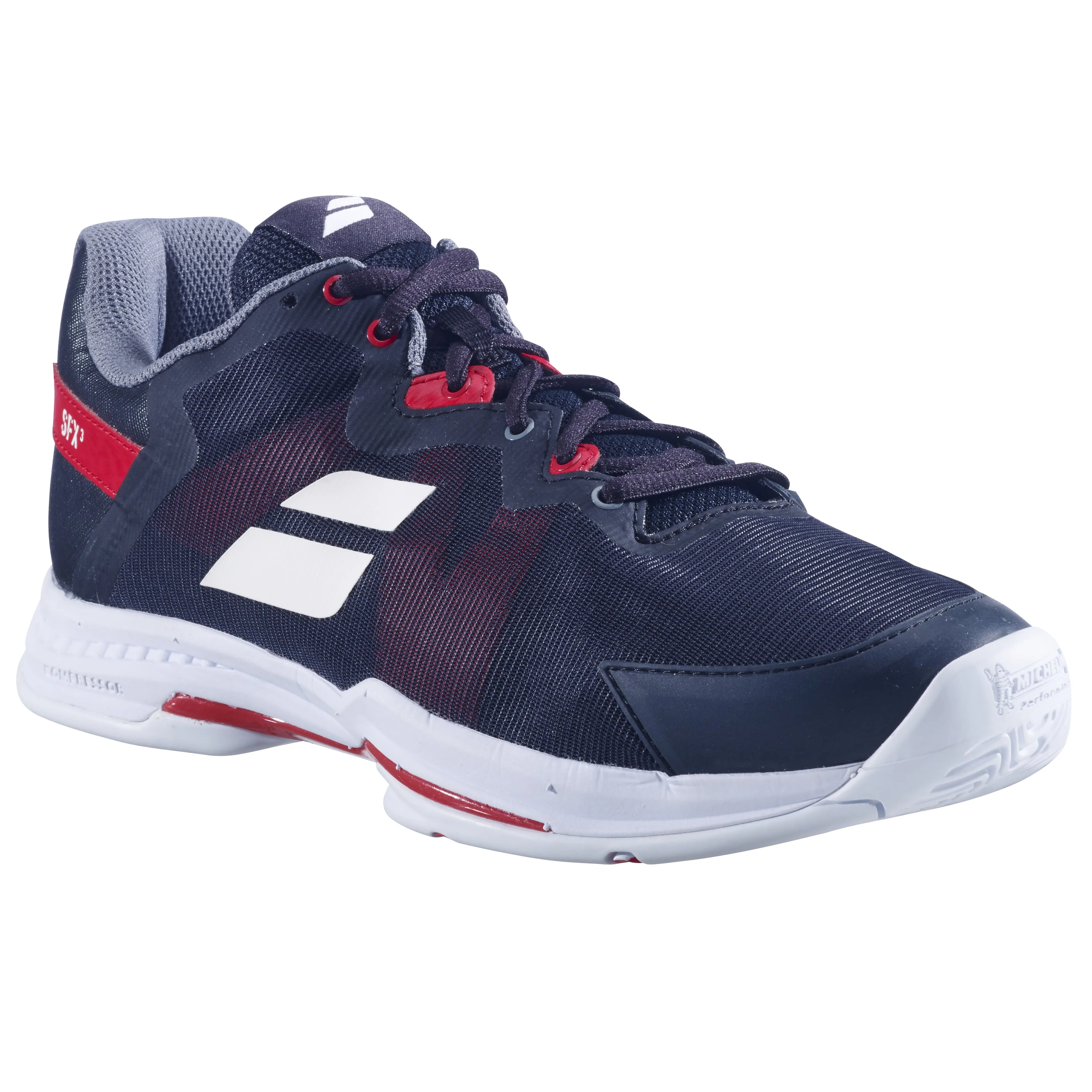 Babolat SFX3 AC men tennis shoes - Black/Red