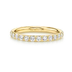 Biggie Eternity Band - White Diamond / 14k Yellow Gold