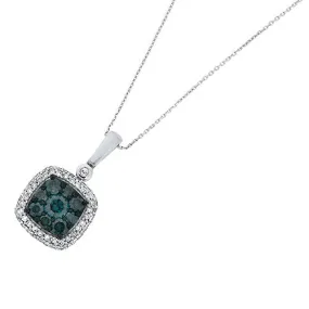 Blue Diamond Pendant