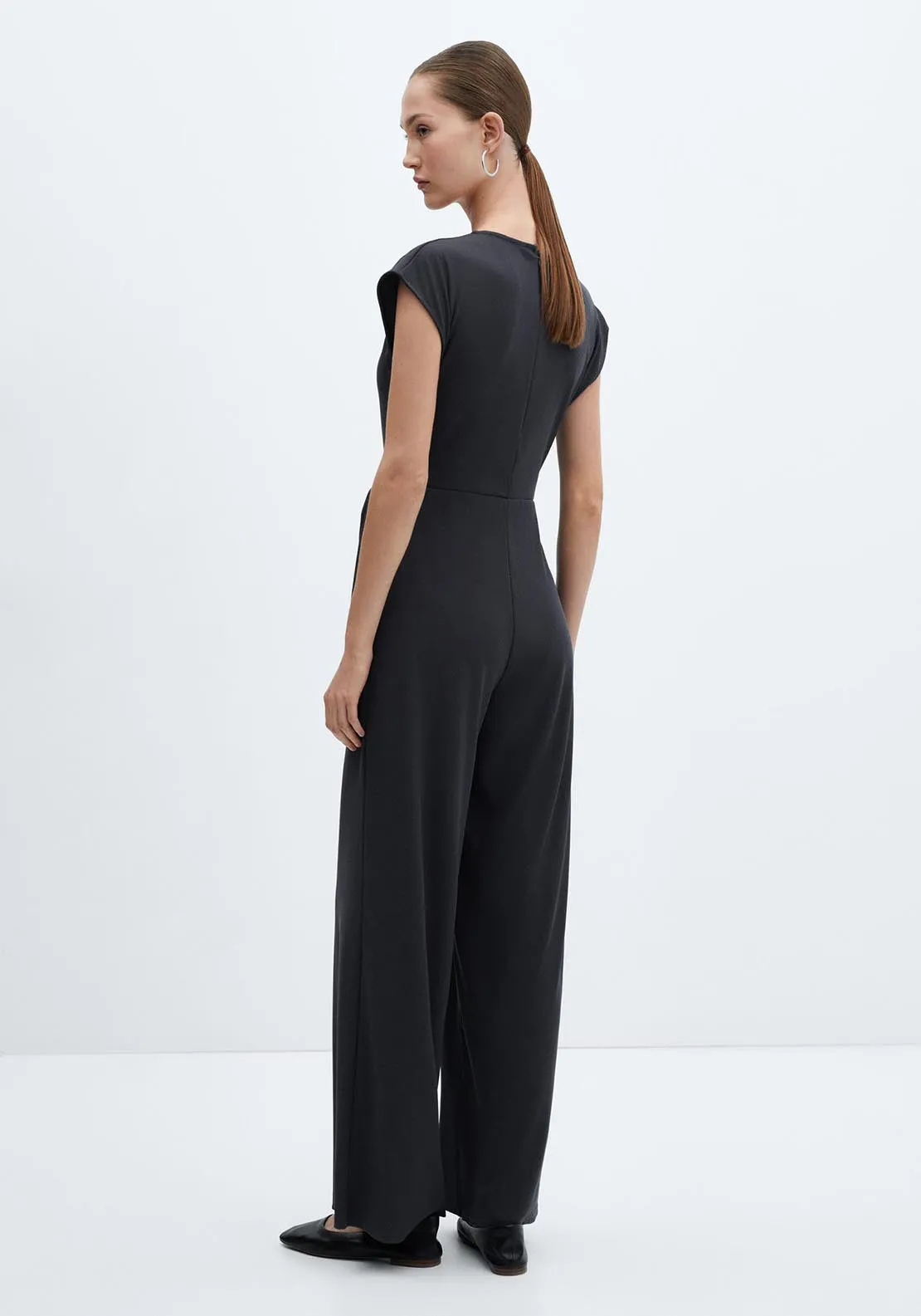 Bow long jumpsuit