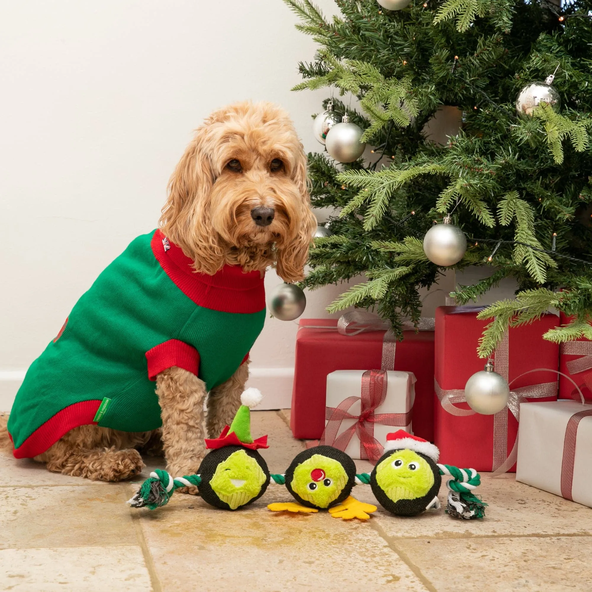 Brussels Sprout Rope Dog Toy