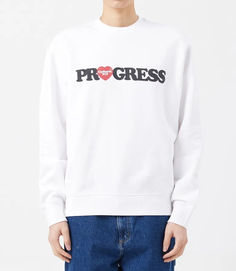 Carhartt  |[CARHARTT]★I HEART PROGRESS SWEATSHIRT