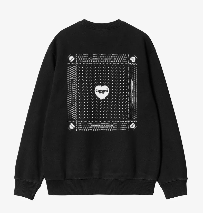 Carhartt  |Heart Unisex Street Style Logo Sweatshirts