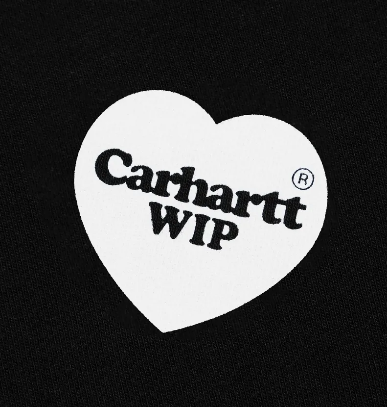 Carhartt  |Heart Unisex Street Style Logo Sweatshirts