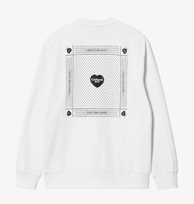 Carhartt  |Heart Unisex Street Style Logo Sweatshirts