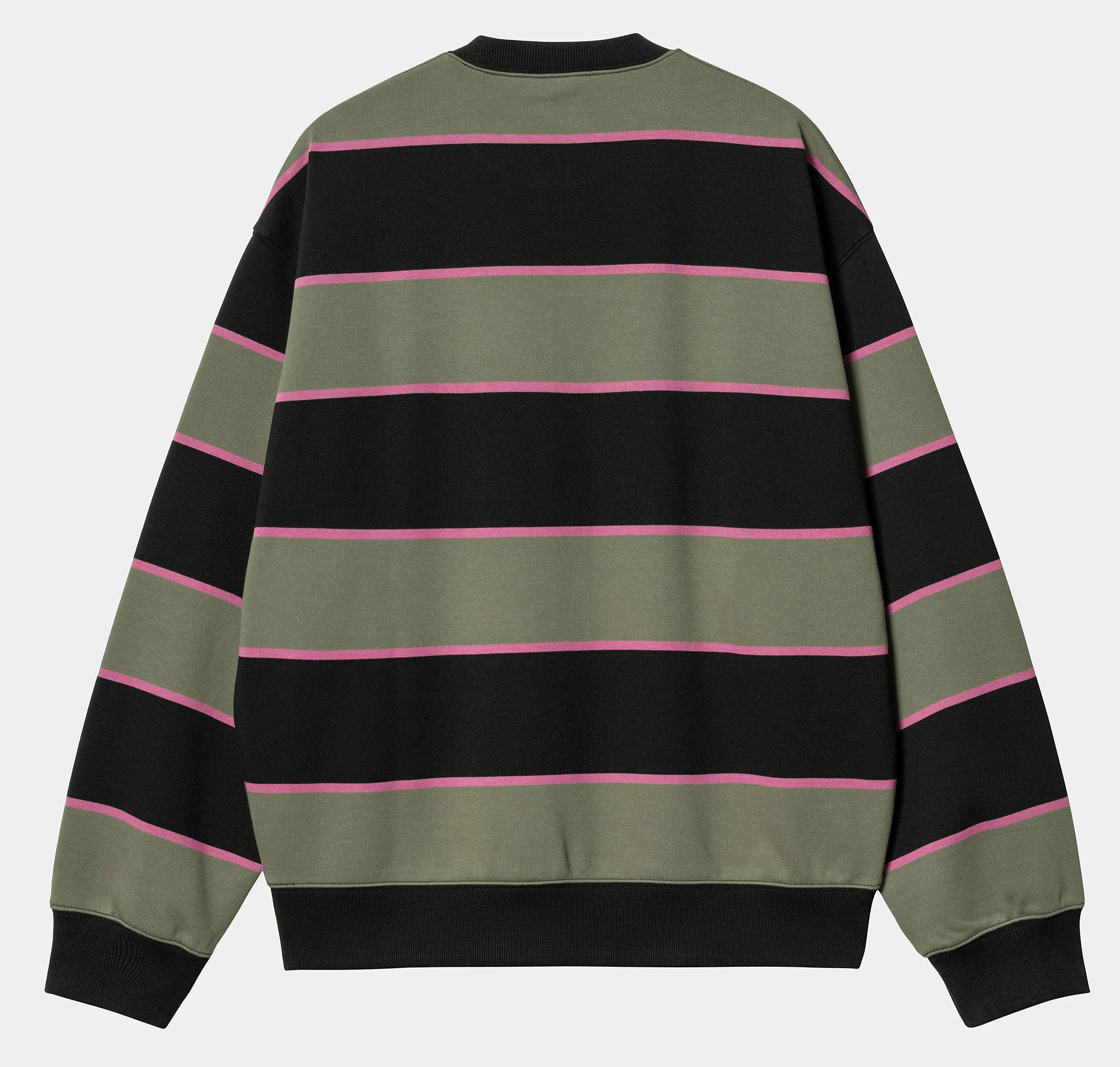 Carhartt  |Stripes Sweat Street Style Logo Sweatshirts