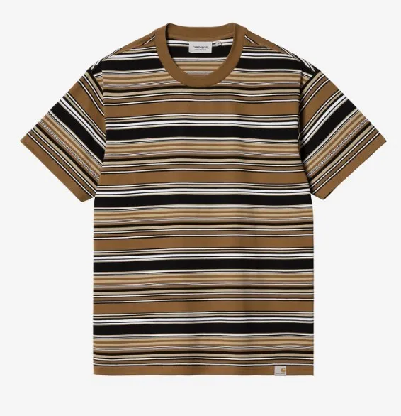 Carhartt  |Stripes Unisex Street Style Cotton Logo T-Shirts