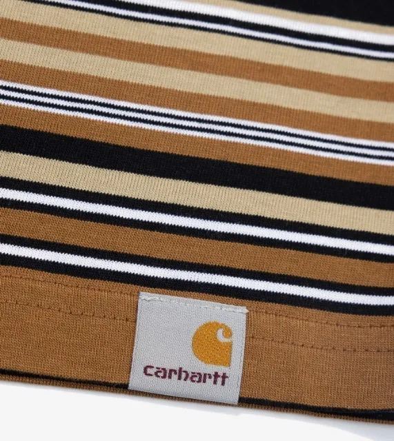 Carhartt  |Stripes Unisex Street Style Cotton Logo T-Shirts