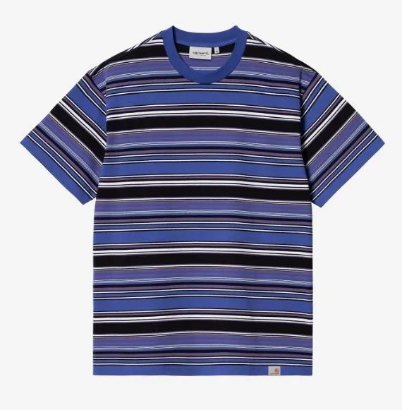 Carhartt  |Stripes Unisex Street Style Cotton Logo T-Shirts