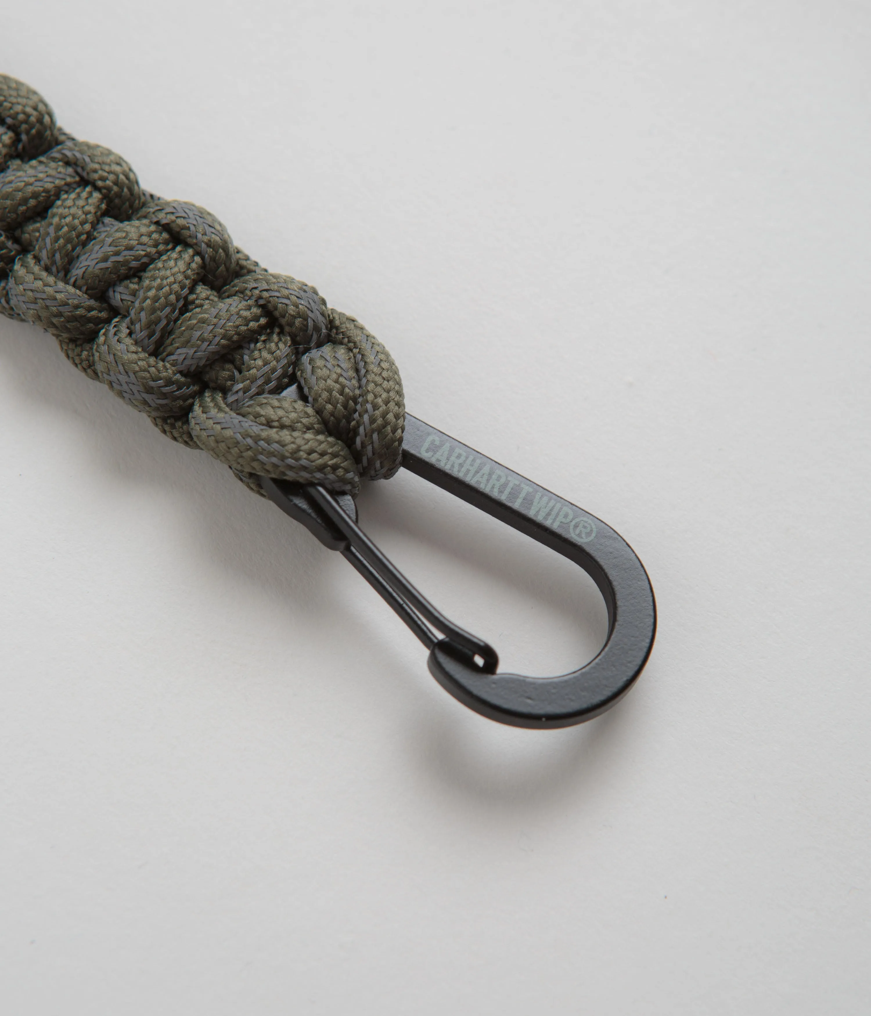 Carhartt Tour Cord Keychain - Smoke Green