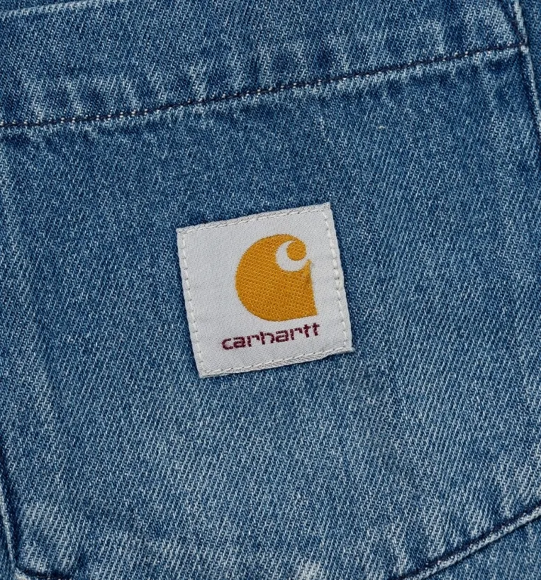 Carhartt  |Unisex Denim Street Style Short Sleeves Logo Shirts