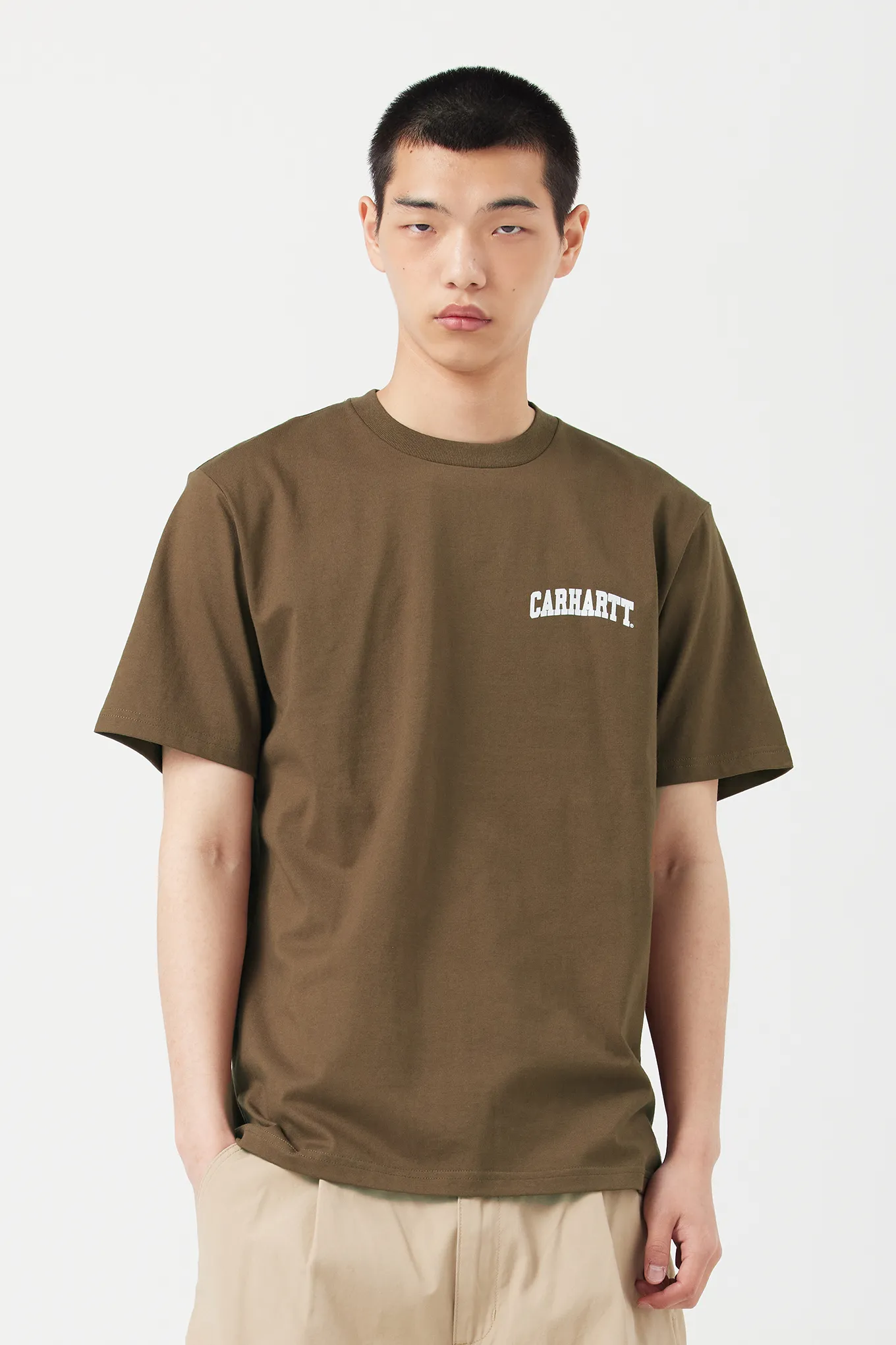 Carhartt  |Unisex Street Style Cotton Short Sleeves Logo T-Shirts