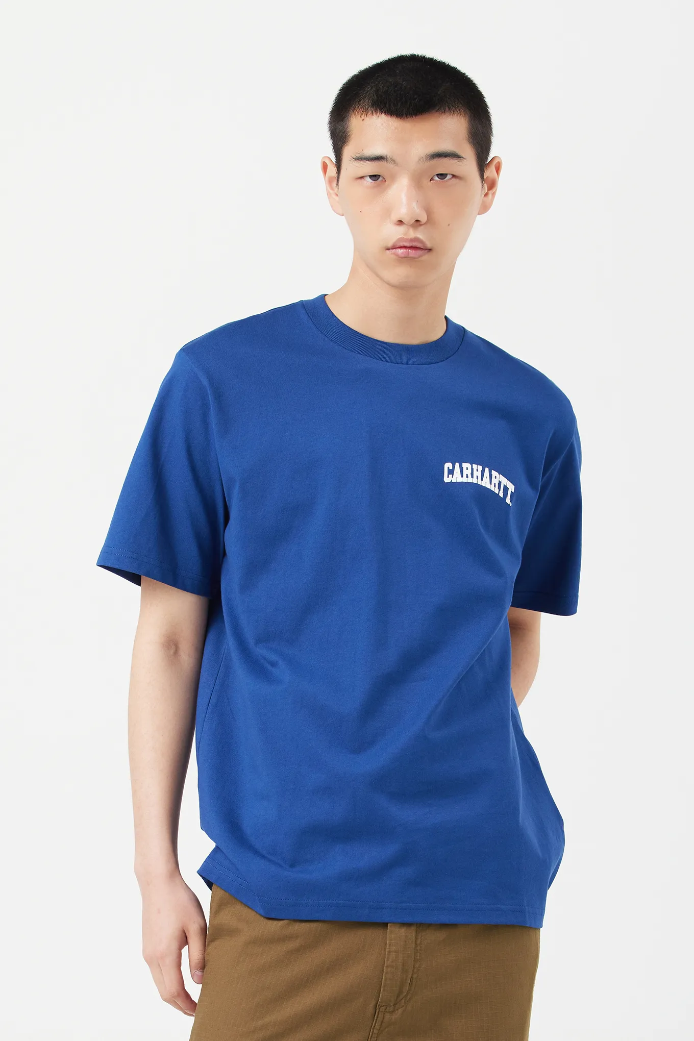 Carhartt  |Unisex Street Style Cotton Short Sleeves Logo T-Shirts