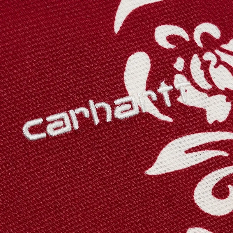 Carhartt  |Unisex Street Style Cotton Short Sleeves Oversized Logo