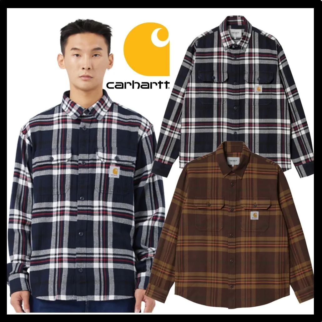 Carhartt  |Unisex Street Style Logo Shirts