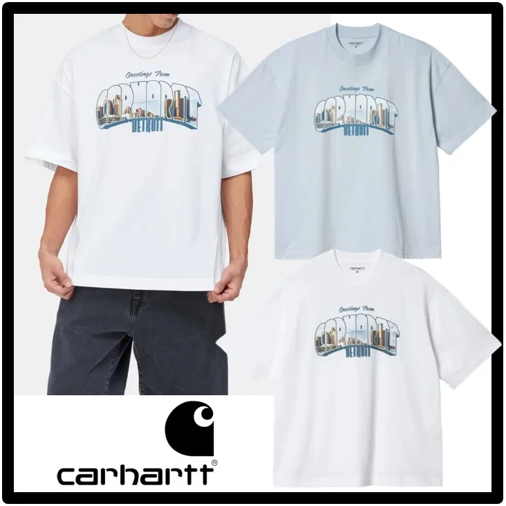 Carhartt  |Unisex Street Style Logo T-Shirts