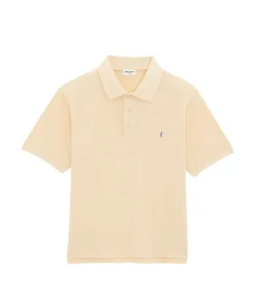 CASSANDRE LOGO-EMBROIDERED POLO SHIRT