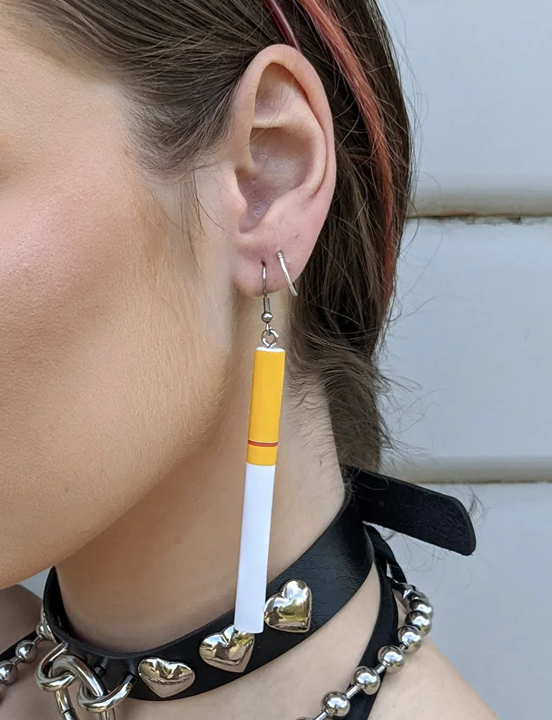 CIGARETTE EARRINGS - LONG