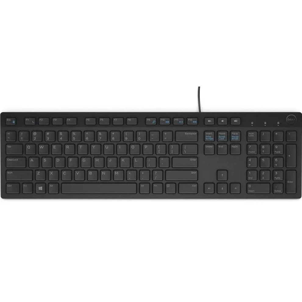 Dell KB216 Multimedia Keyboard Wired Black