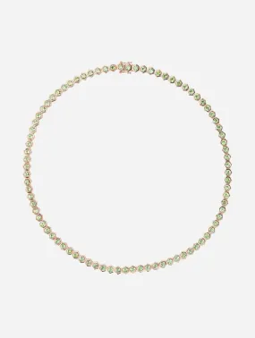 Demantoid Tennis Necklace