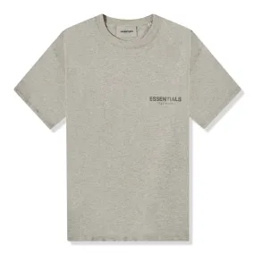 Fear Of God Essentials Core Collection Dark Heather Oatmeal T-Shirt