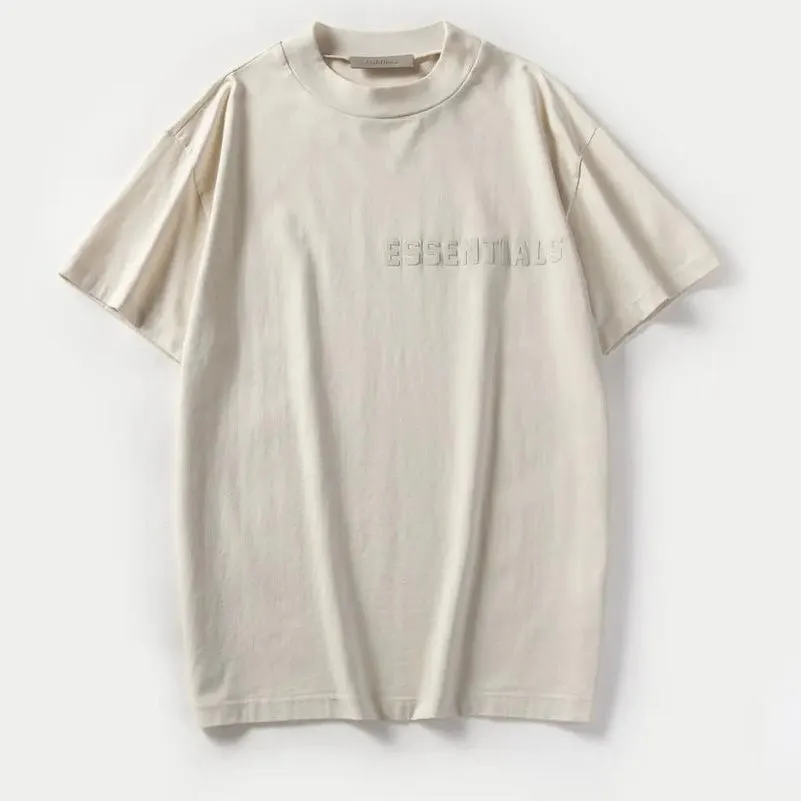 FEAR OF GOD Essentials Felt Logo Tee Shell