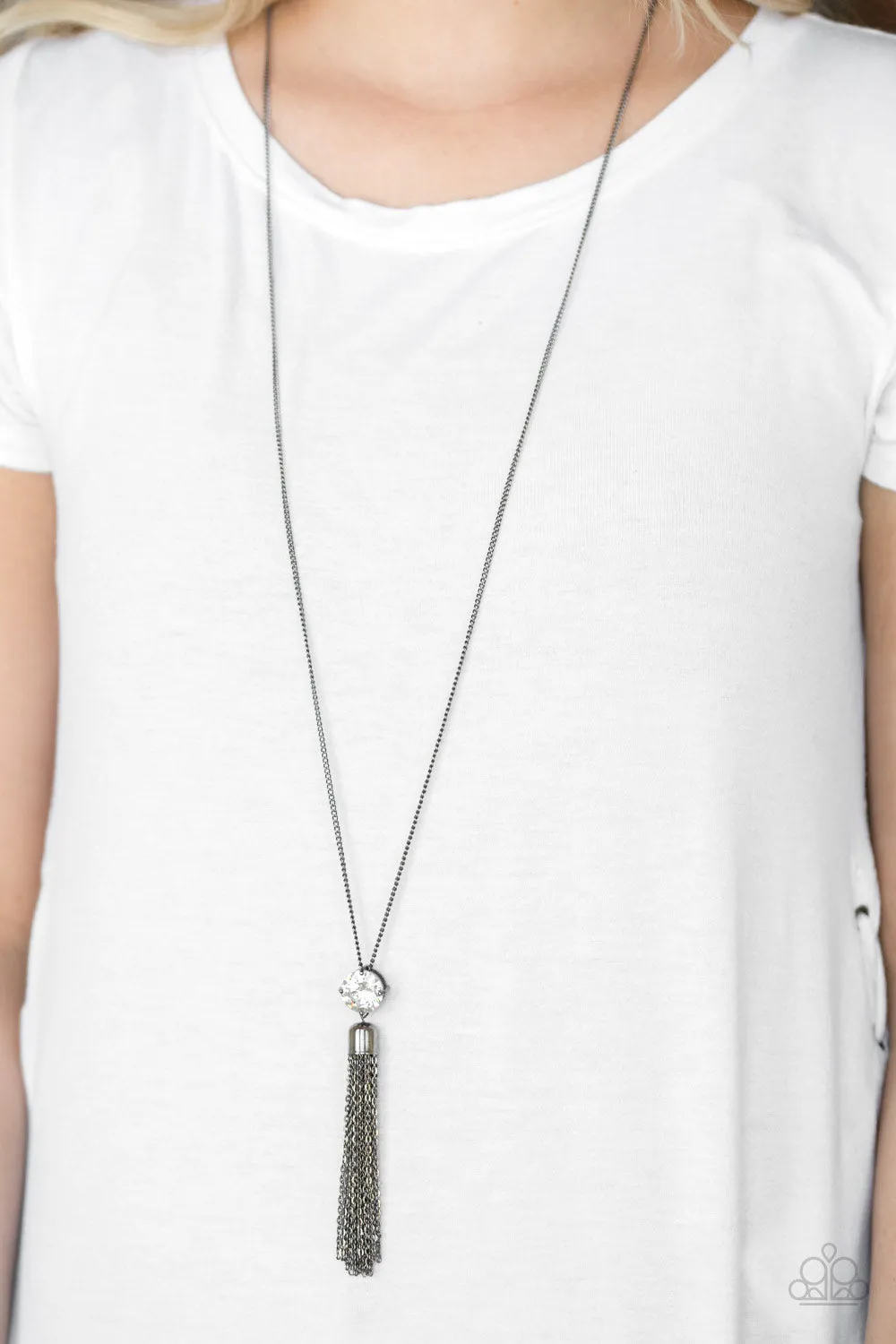 Five-Alarm FIREWORK - Black Necklace