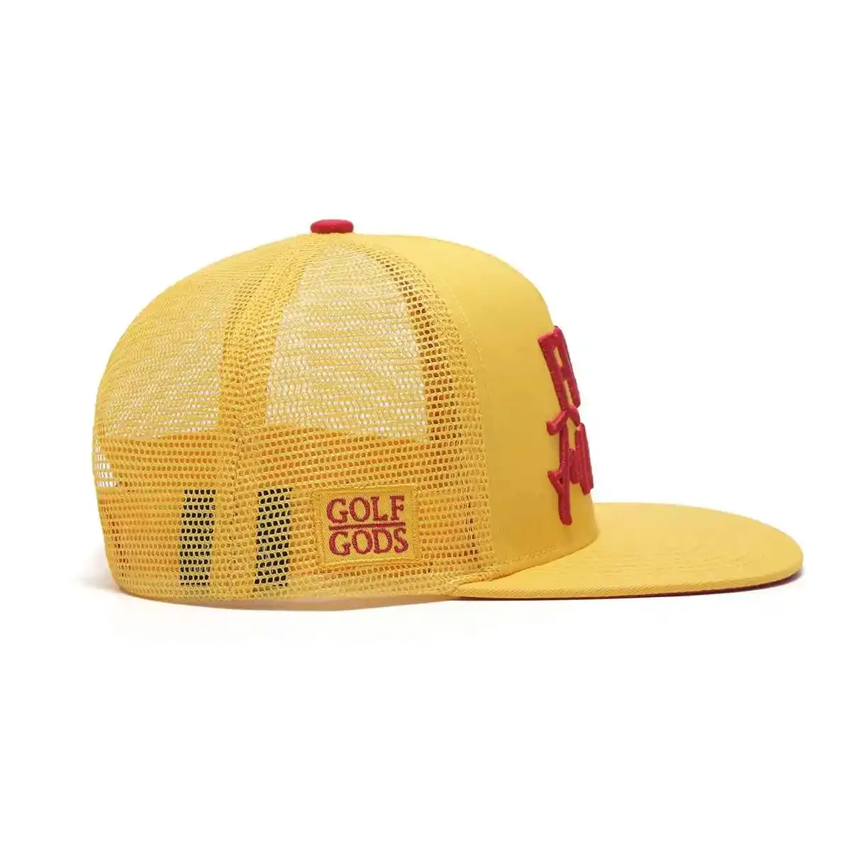 Fore Fuckers Yellow Trucker SnapBack Golf Hat