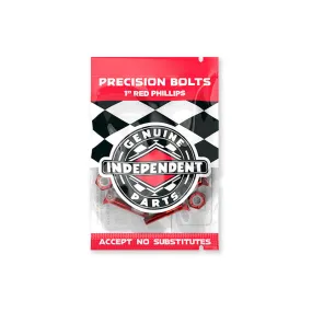 Genuine Parts 1 Red Phillips Precision Bolts