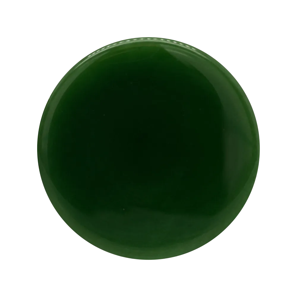 Glass Colorfront Plugs - Opaque Green