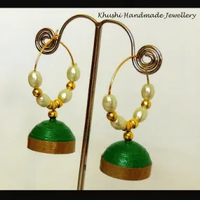 Green Jhumka 1