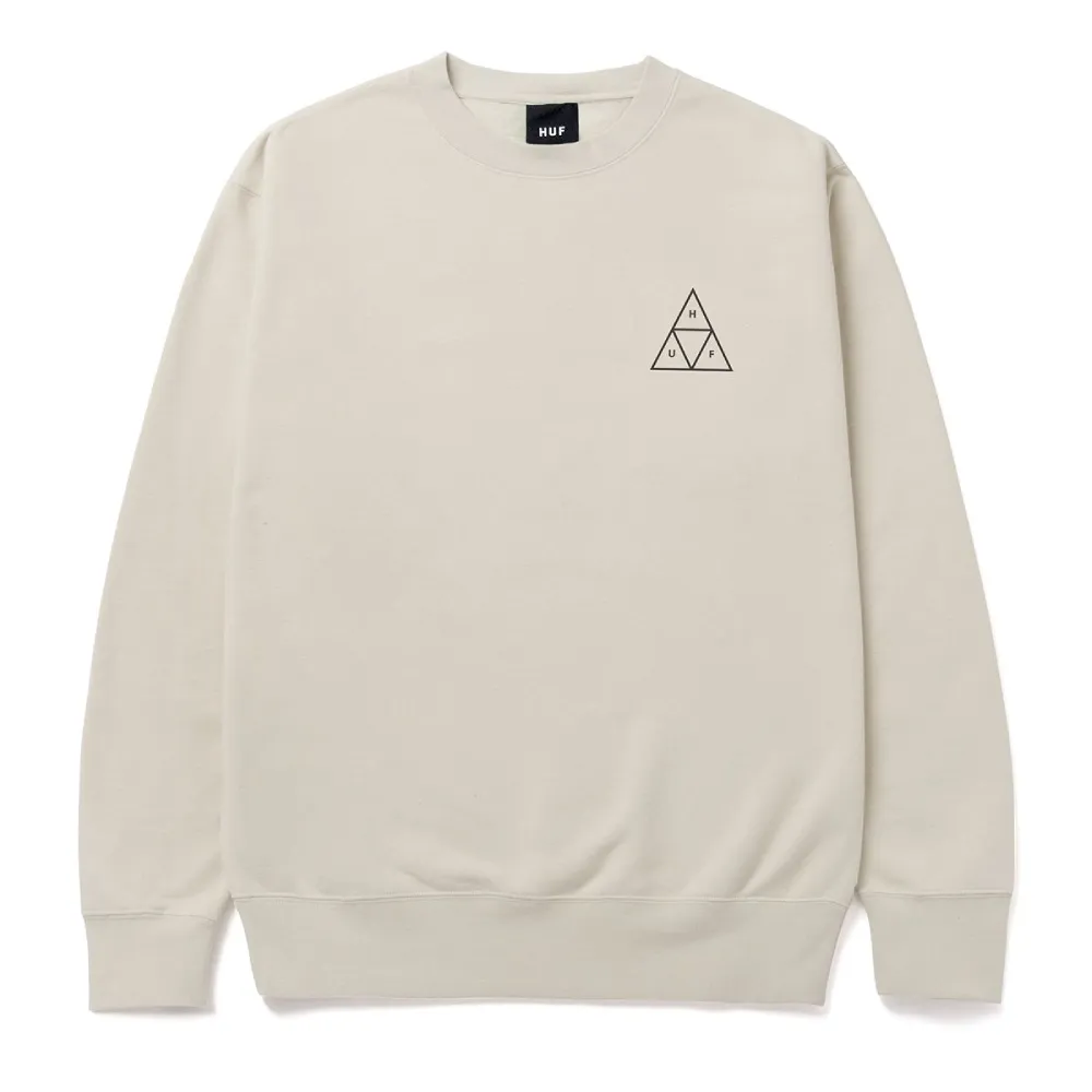 HUF Essentials TT Crewneck Sand