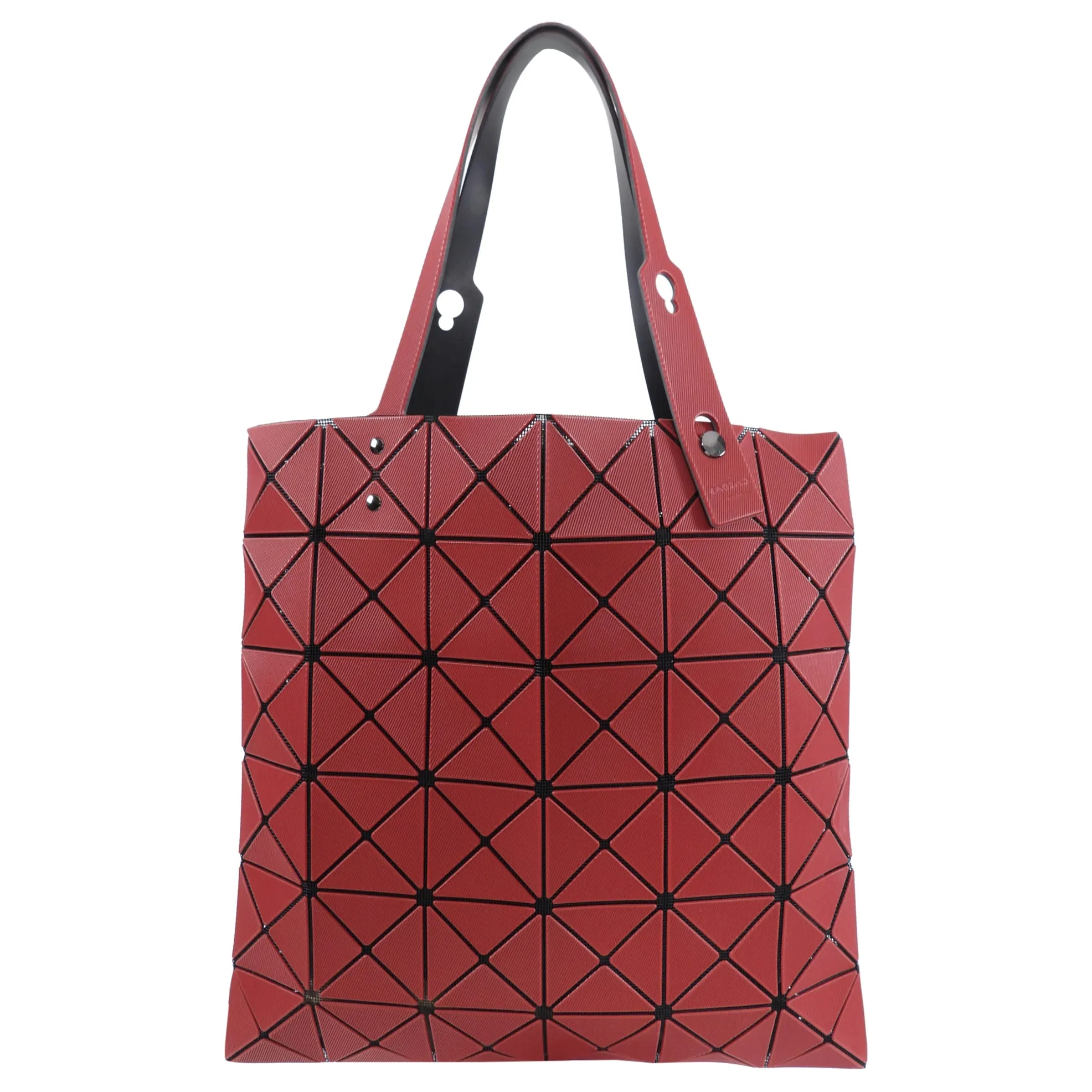 Issey Miyake Bao Bao Dark Red Tote Bag