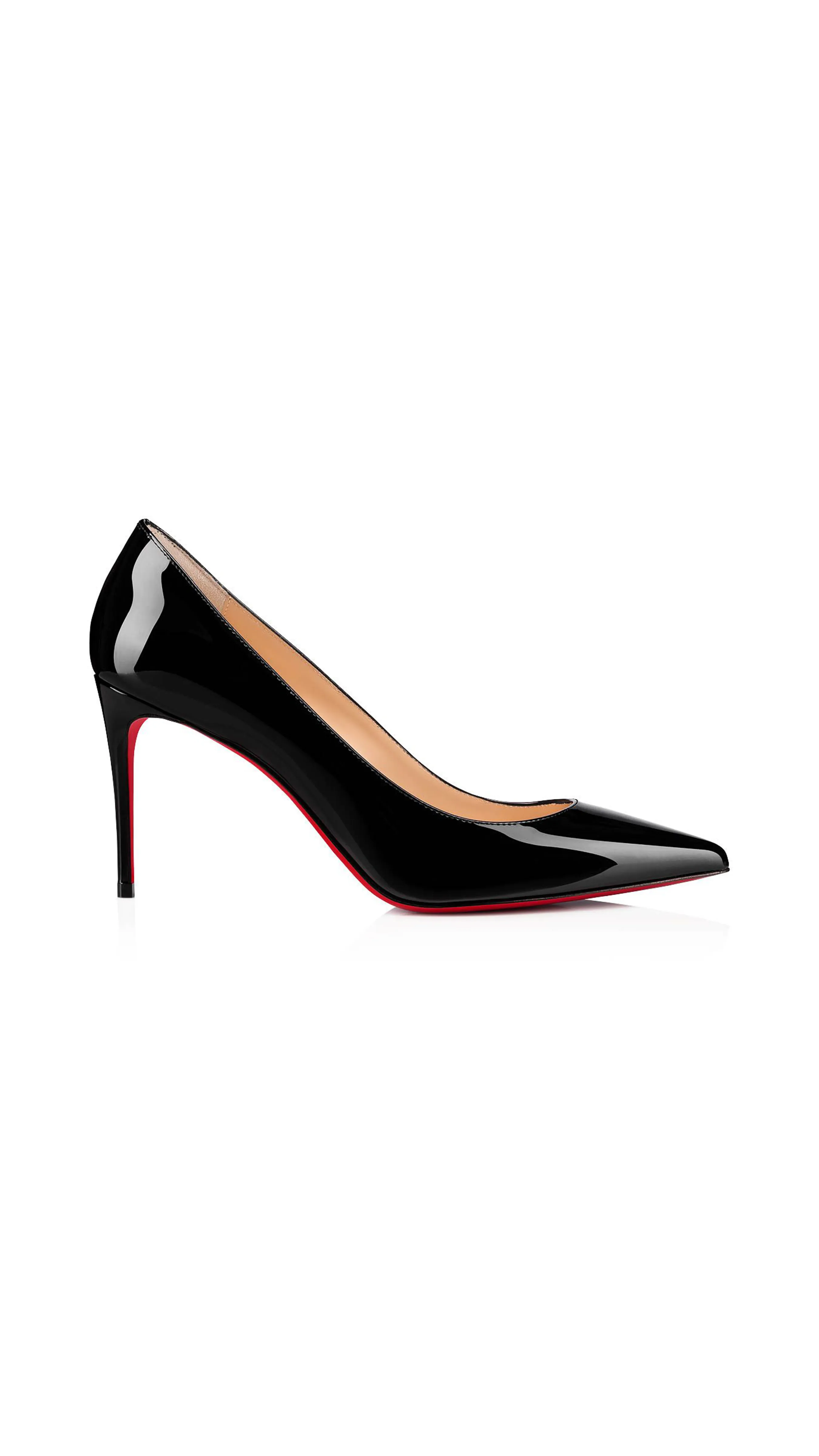 Kate Patent Pump - Black